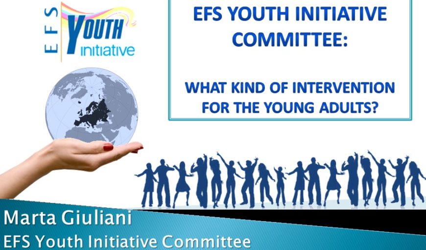 EFS Youth Initiative Committee what kind of intervention for the young adults - definitive